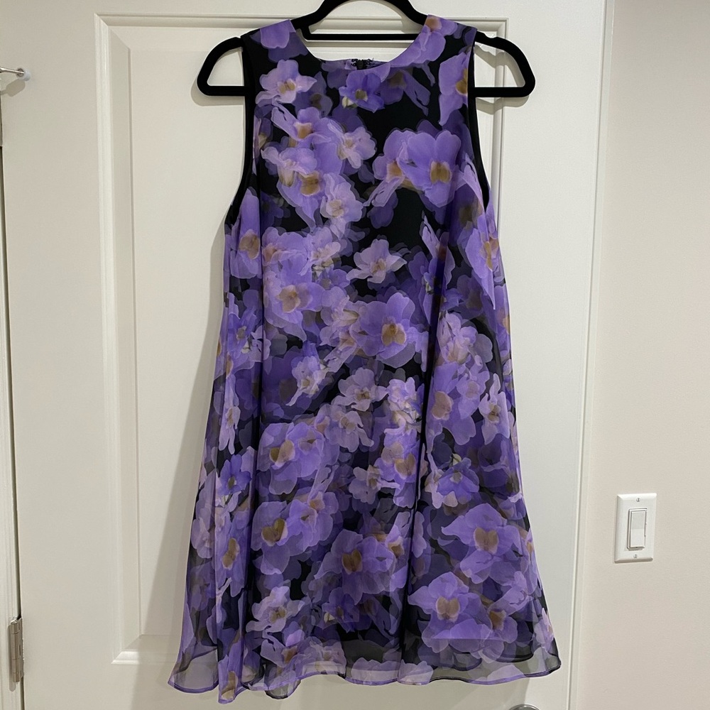 Cynthia Rowley Trapeze Floral Mini Dress - SZ 8